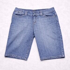 Silver Jeans Co Womens Denim Shorts Size 32 Medium Wash
